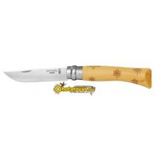 Нож охотничий Opinel Inox Nature 7VRI (гравировка снег) Нож охотничий Opinel Inox Nature 7VRI (гравировка снег)