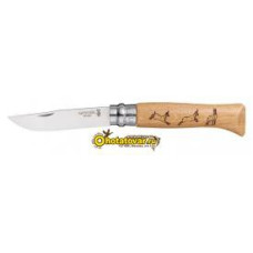 Нож охотничий Opinel Inox Nature 8VRI (гравировка косуля) Нож охотничий Opinel Inox Nature 8VRI (гравировка косуля)