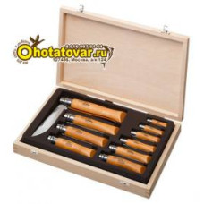 Набор ножей Opinel Carbon (ручка из бука) Набор ножей Opinel Carbon (ручка из бука)