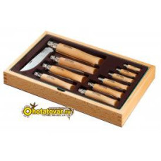 Набор ножей Opinel Inox (ручка из бука) Набор ножей Opinel Inox (ручка из бука)