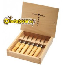Набор ножей Opinel Inox Nature (ручки из бука с гравировкой) Набор ножей Opinel Inox Nature (ручки из бука с гравировкой)