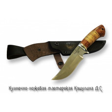 Нож кованая сталь 95х18 Промысловый береста Нож кованая сталь 95х18 Промысловый береста