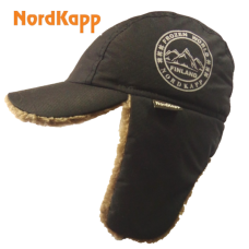 Кепка-ушанка NordKapp Frozen World black Кепка-ушанка NordKapp Frozen World black