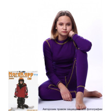 Термобелье детское Junior AVI-OUTDOOR NordKapp Sampo арт. 6497 Фиолет Термобелье детское Junior AVI-OUTDOOR NordKapp Sampo арт. 6497 Фиолет