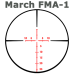 Оптический прицел March 1-8x24 FFP illumin FMA-1 Reticle