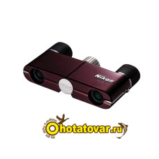 Бинокль NIKON Elegant Compact 4x10 DCF красный Бинокль NIKON Elegant Compact 4x10 DCF красный