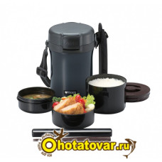 Термос для еды с контейнерами Tiger LWU-A201 Charcoal Gray Термос для еды с контейнерами Tiger LWU-A201 Charcoal Gray