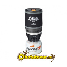 Газовая горелка Kovea Alpine Pot Wide Газовая горелка Kovea Alpine Pot Wide